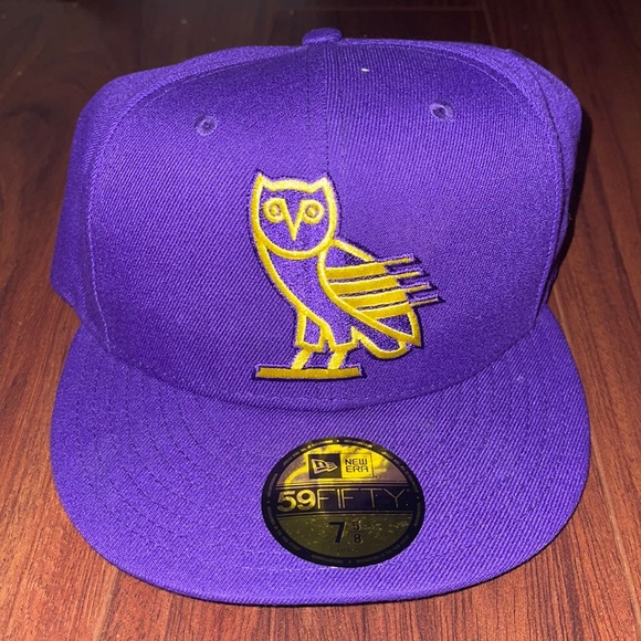 OVO x NBA Lakers New Era 59Fifty Fitted Hat